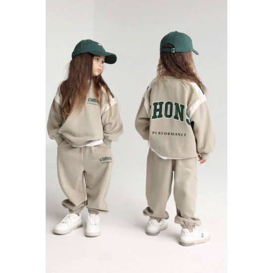 Unisex 3 İplik Chons A.Haki Takım